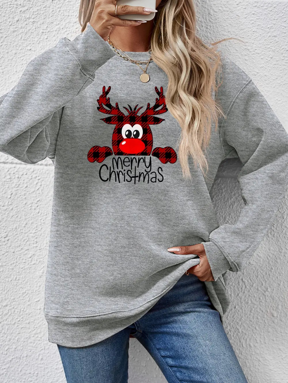 CLOTHRA Merry Christmas graphic sweatshirt