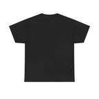 Black t-shirt Backside on a white background