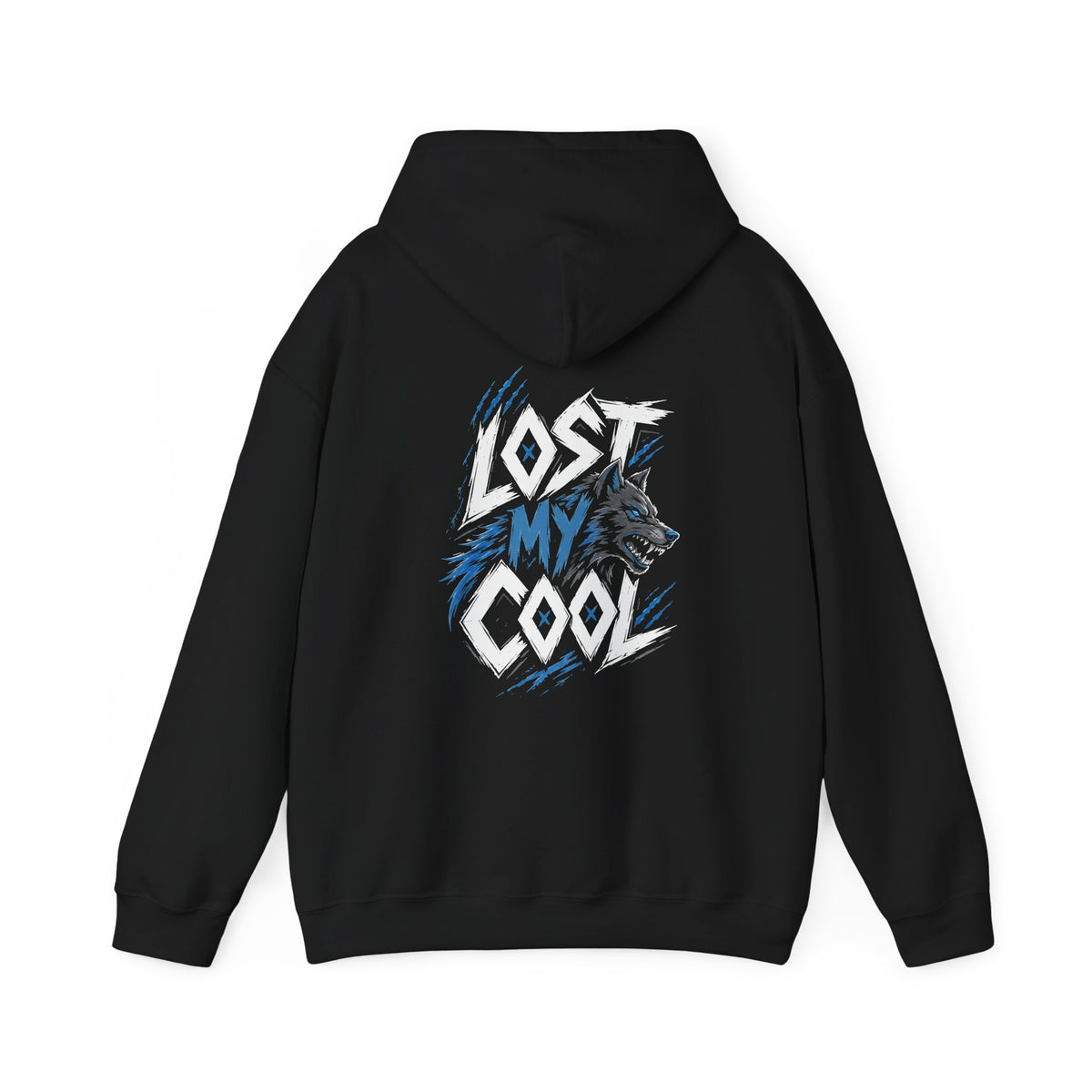CLOTHRA Lost My Cool Wolf Graphic Hoodie | Premium heavyweight Pullover