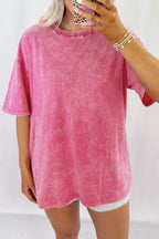 CLOTHRA mineral washed oversized T-shirt