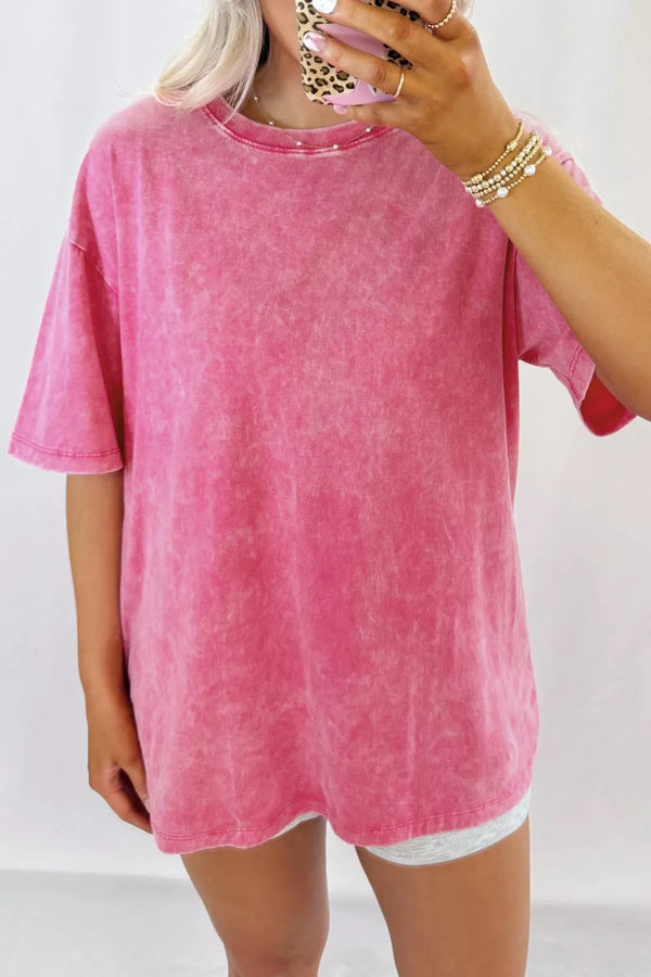 CLOTHRA mineral washed oversized T-shirt
